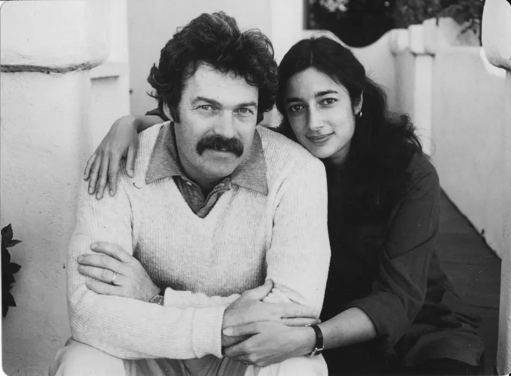 John M. White with wife Sylvia